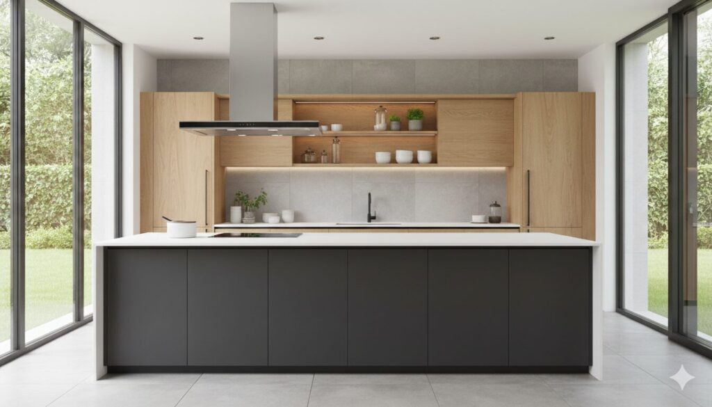 キッチン＆カップボード　カラーコーディネート